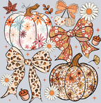 Pumpkins And Bows - STK07399