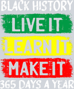Black History Live It - STK00740