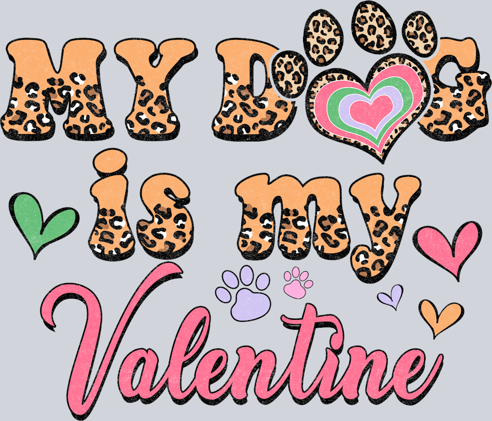 My Dog Valentine Leopard - STK04410