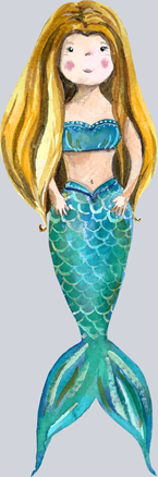 Cute LIttle Mermaid 1 - STK01560