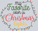 My Favorite Color Is Christmas Lights - STK04414
