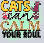 Pets Cats Can Calm Your Soul - STK04831