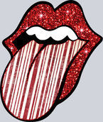 Red Lips And Candy Cane Tongue - STK05147