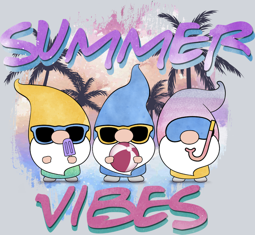 Summer Vibes Gnomes - STK05871