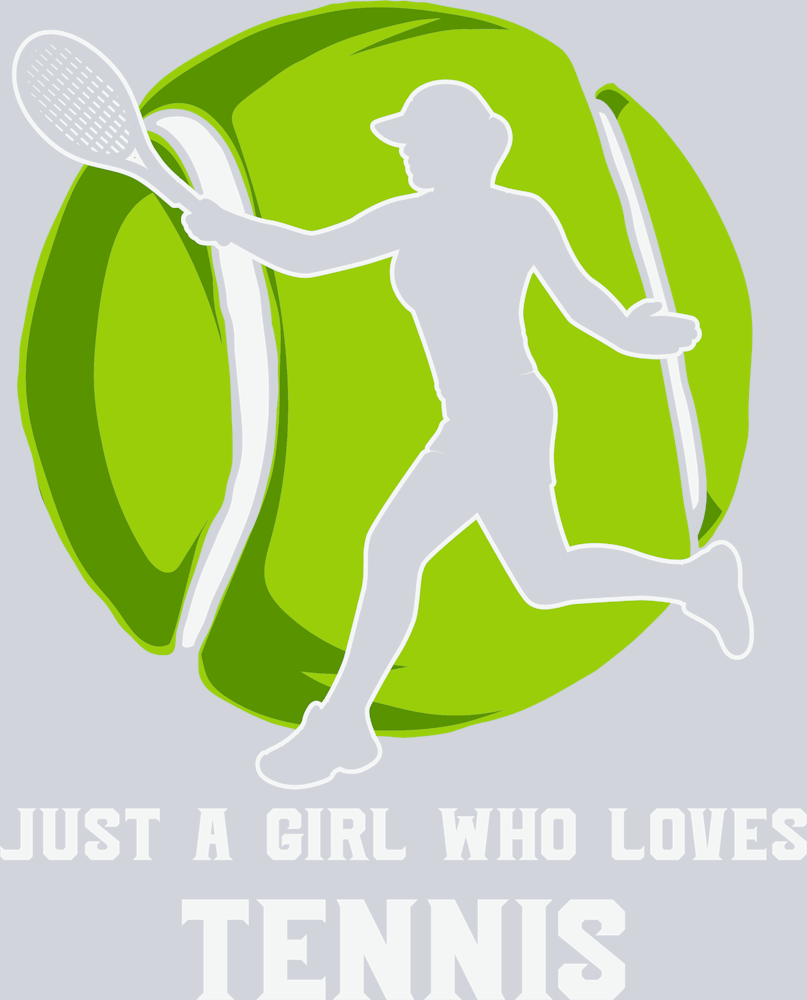 Just A Girl Who Loves Tennis - STK03450