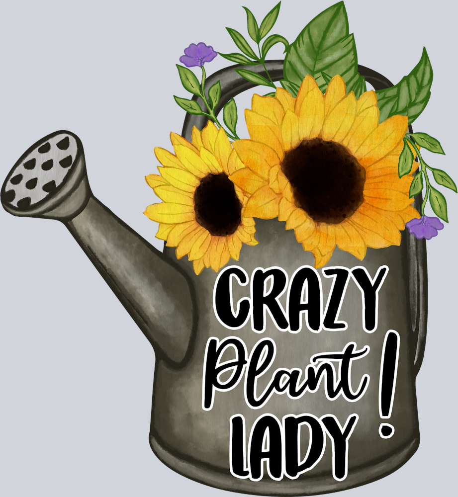 Lady エレガンスフラワー カーテン Crazy Plant Lady - Atlanta Vinyl