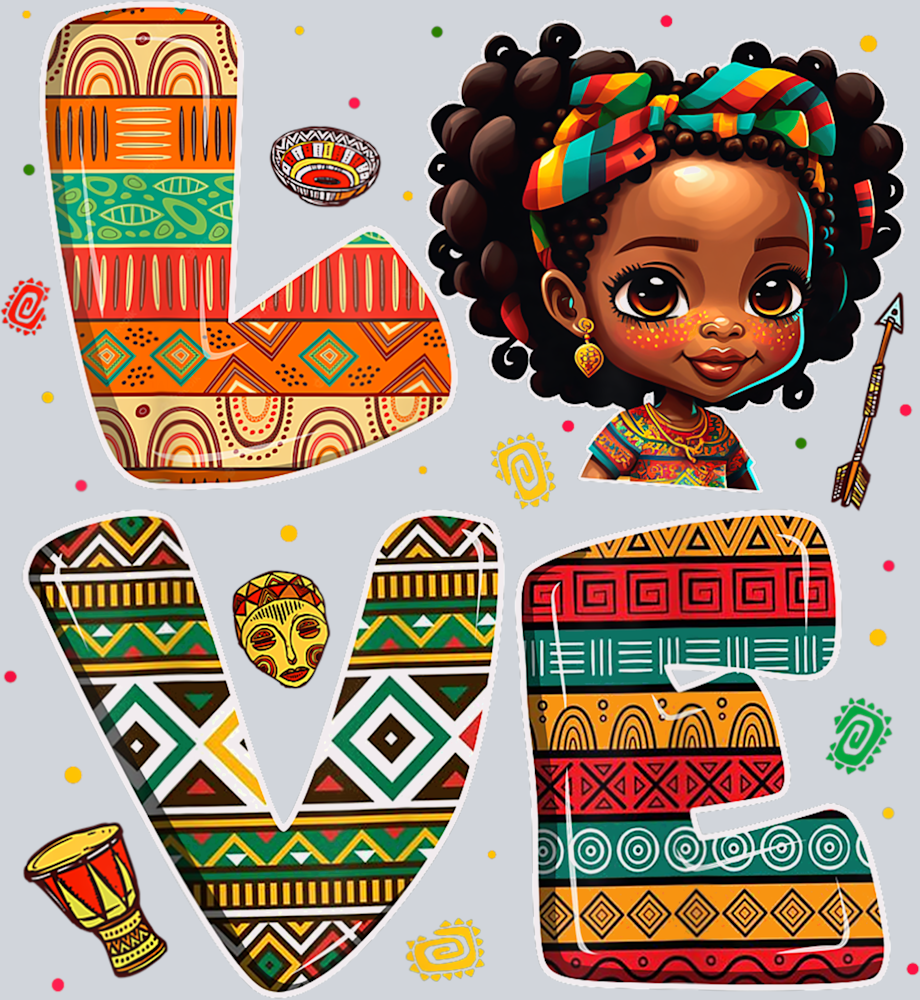 Love Black History Tribal - STK03705
