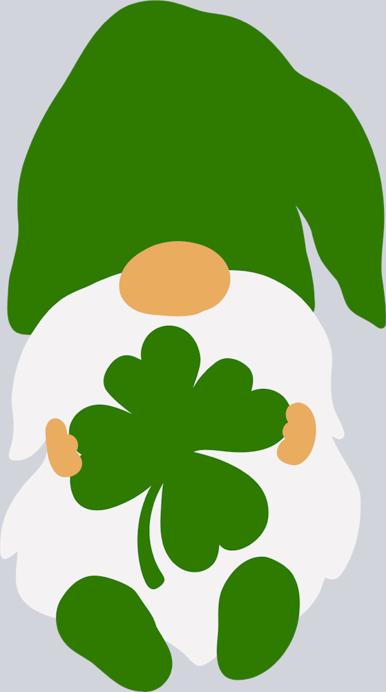 Gnome Green Clover - STK02283