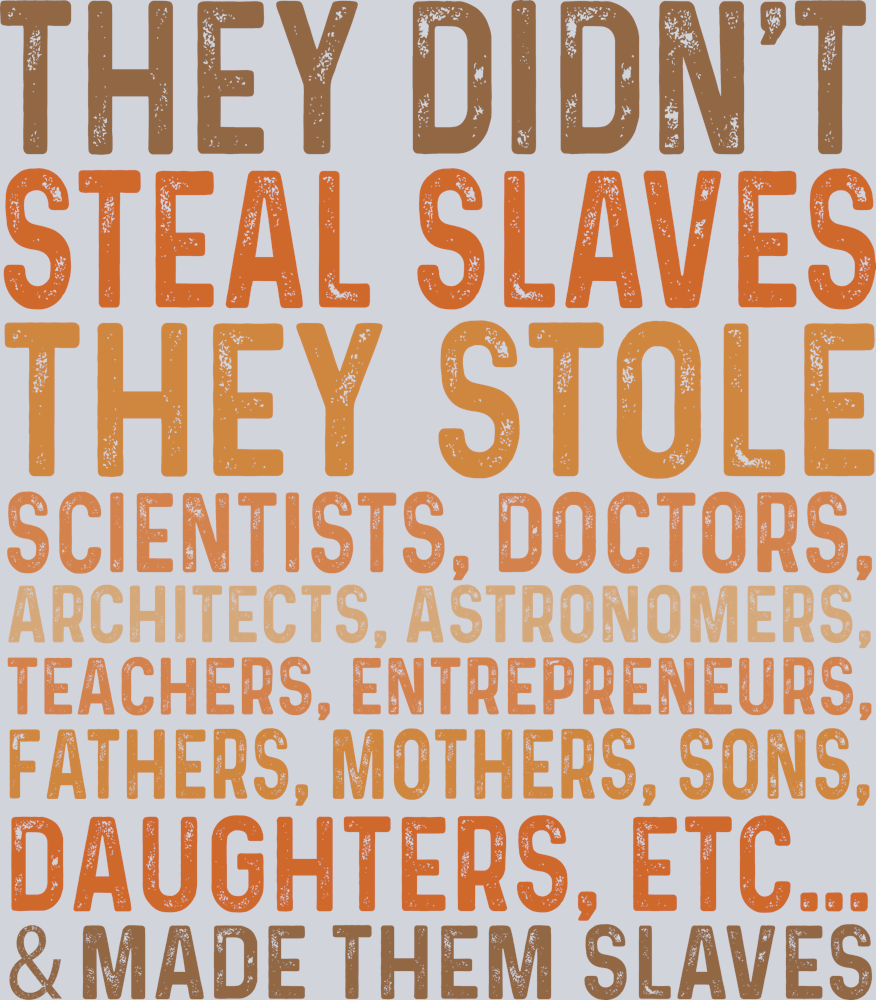 They Didnt Steal Slaves - STK07561