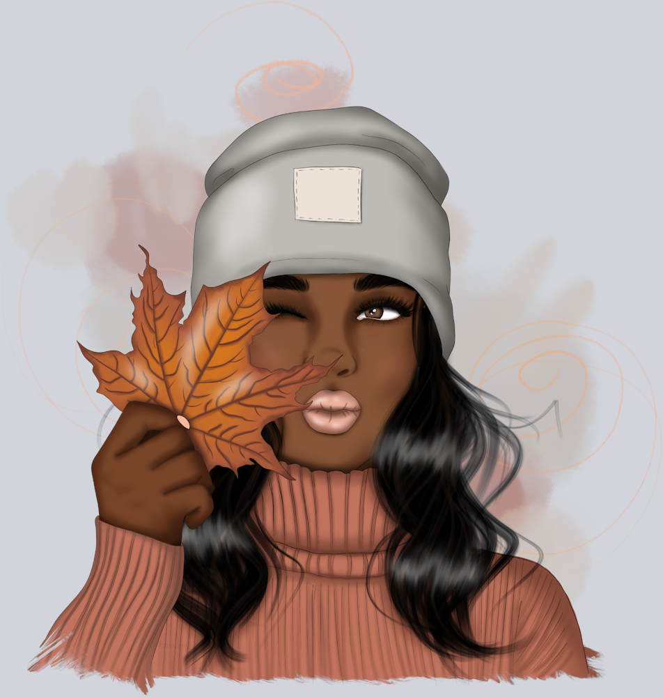 Autumn Leaves Melanin - STK00337