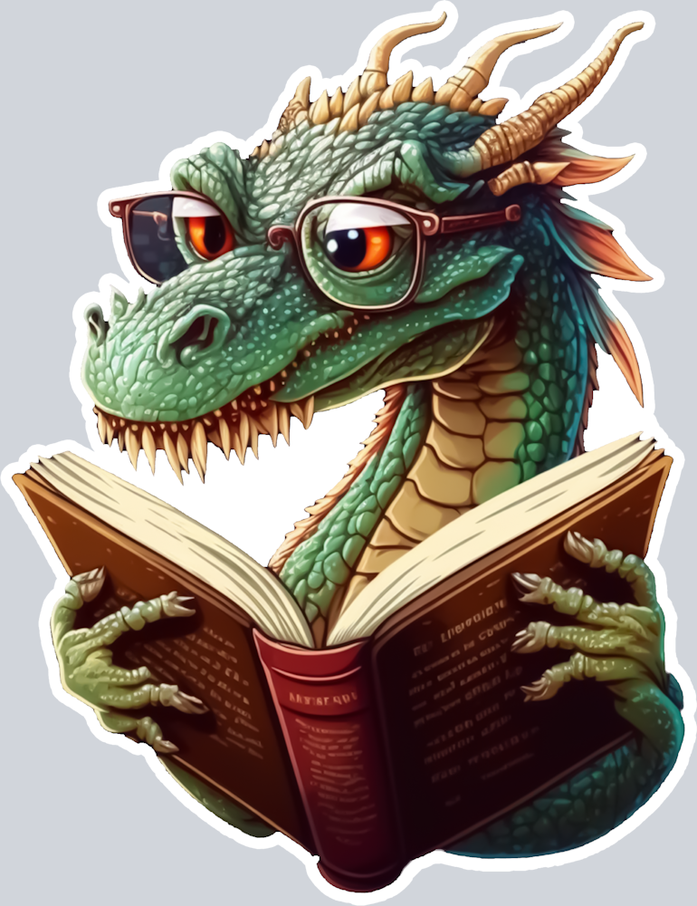 Dragon Reading 4 - STK01718