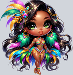 Mardi Gras Girlie - STK04043