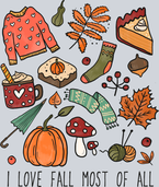 I Love Fall Most Of All 4 - STK07206