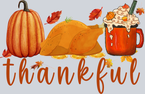 Thankful Pumpkin Turkey Cocoa - STK07100