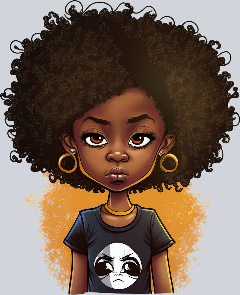 Black Woman Not Impressed - STK00984