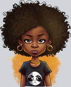 Black Woman Not Impressed - STK00984