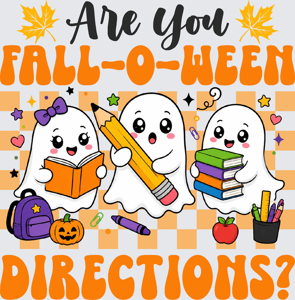 Are You Fall O Ween Directions 3 - STK07940