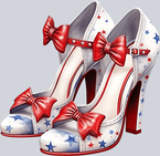 High Heels Patriotic 8 - STK02744