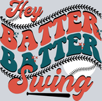 Retro Hey Batter Batter Swing - STK07372