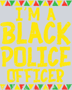 I Am A Black Police Officer - STK02836