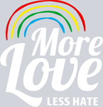 Rainbow More Love Less Hate - STK05123