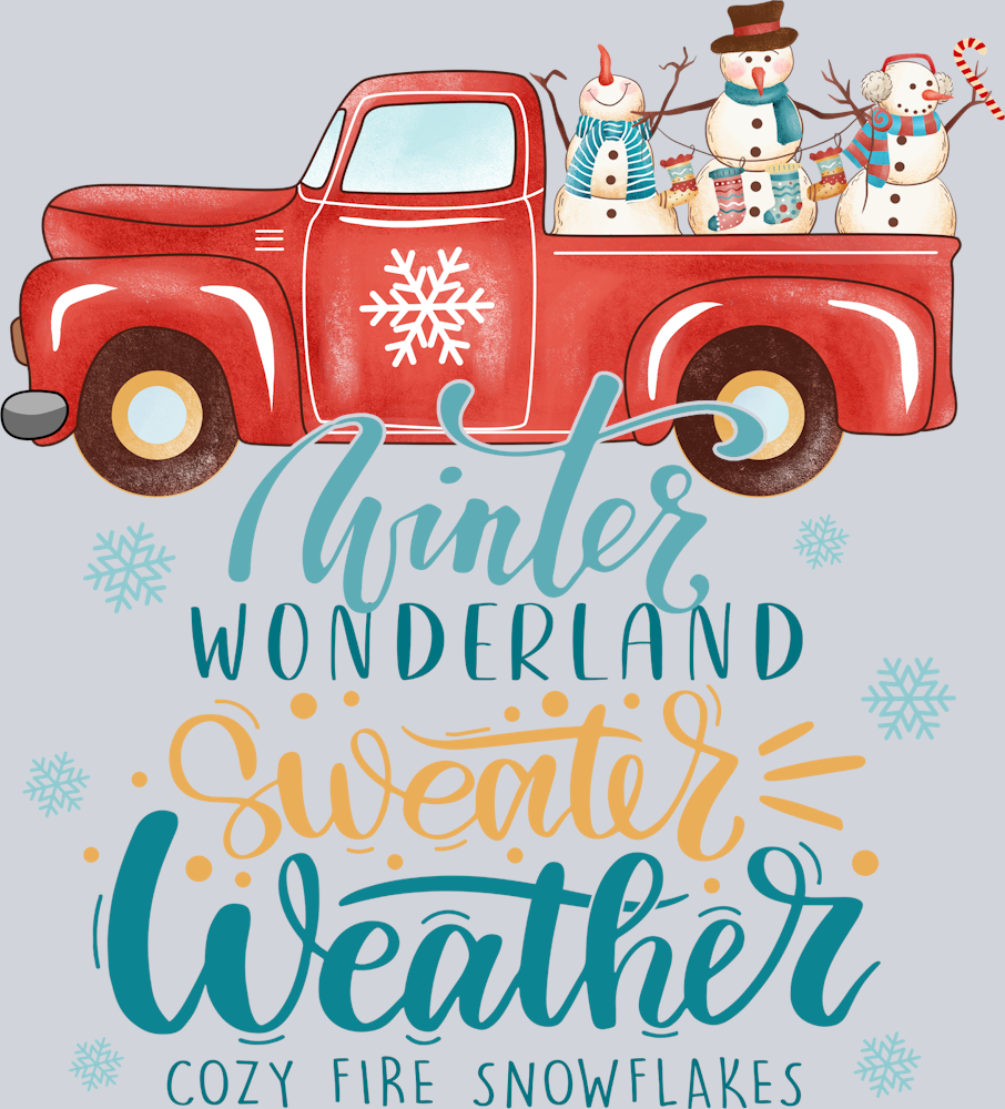 Classic Truck Winter Wonderland - STK01377