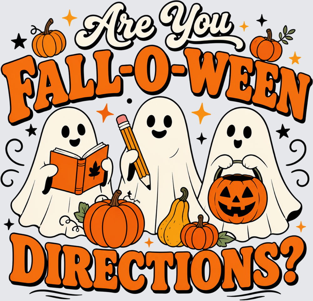 Are You Fall O Ween Directions 2 - STK07939