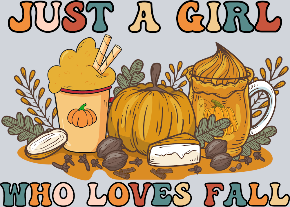 Just A Girl Who loves Fall 1 - STK07213