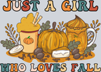 Just A Girl Who loves Fall 1 - STK07213