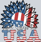 God Bless The USA Sunflower - STK02368