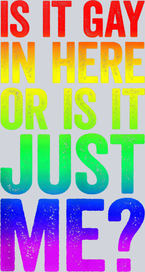 Is It Gay In Here Or Is It Just Me - STK03239