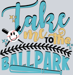 Retro Take Me To The Ballpark - STK07375