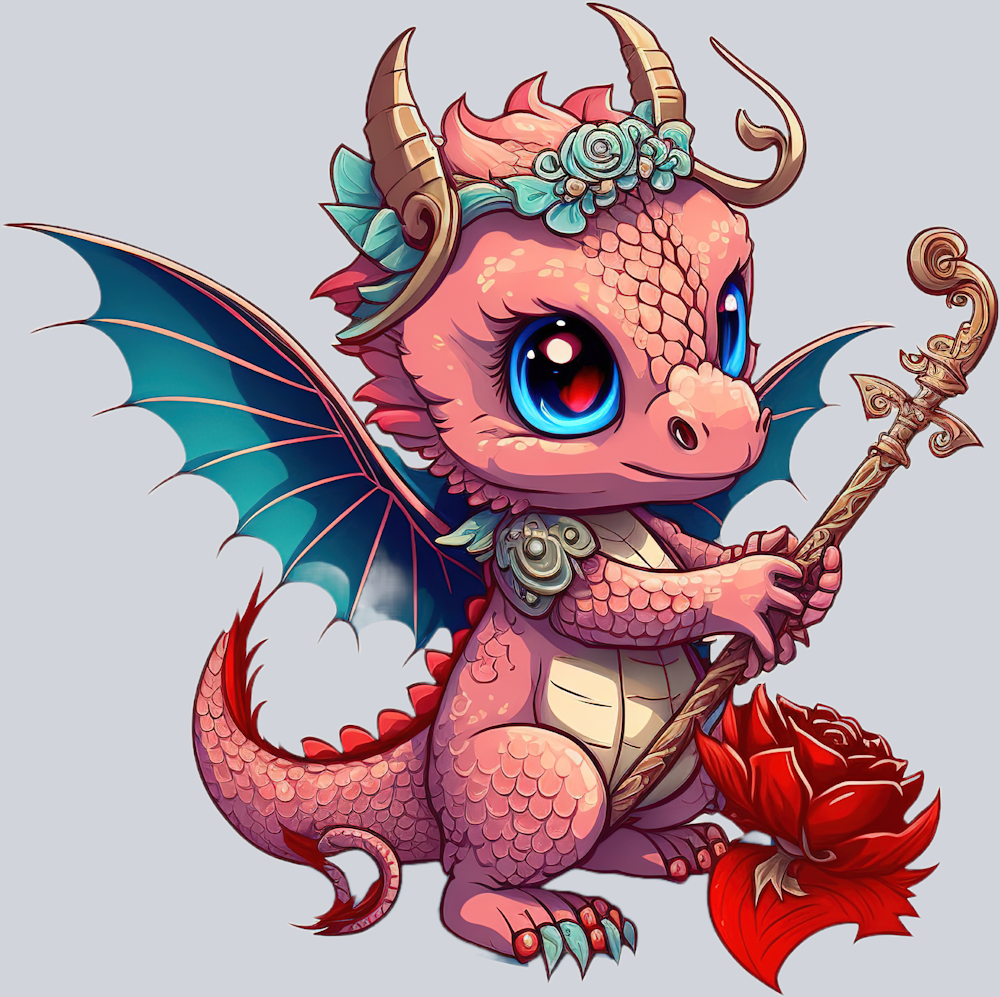 Cute Baby Dragon 9 - STK01507