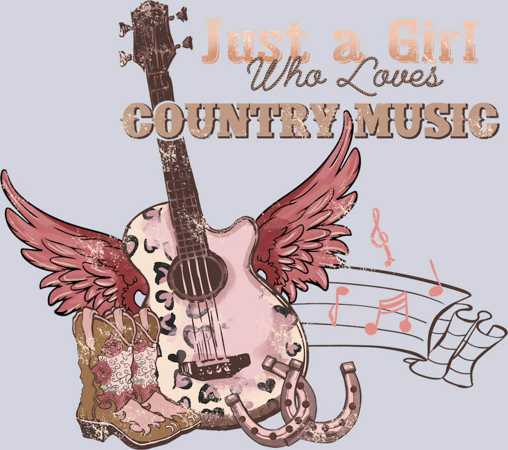 Just A Girl Who Loves Country Music - STK03443