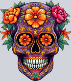 Day Of The Dead Candy Skull 4 - STK01605