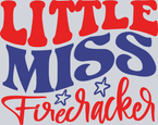 Little Miss Firecracker 2 - STK03634