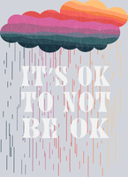 It's Ok To Not Be Okay Rain Cloud - STK03277