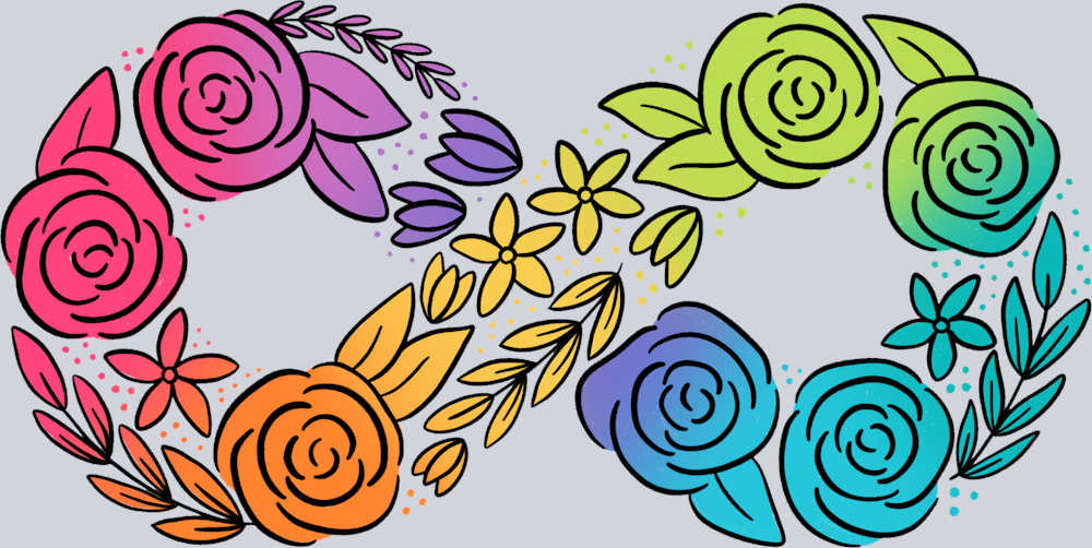 Neurodiversity Floral 1 - STK04475