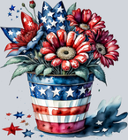 Patriotic Flowers 1 - STK04696