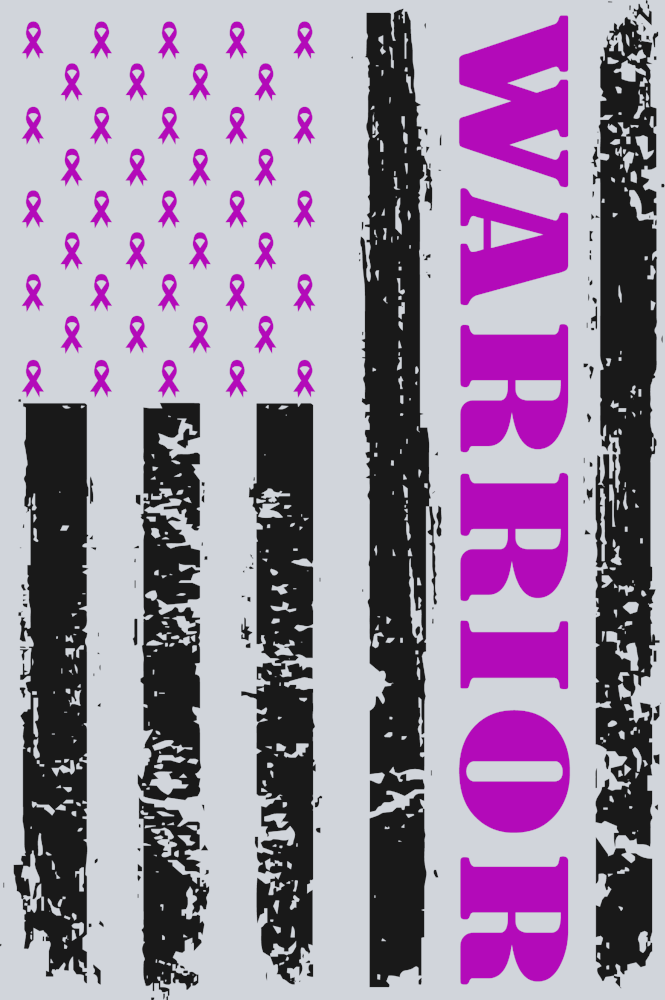 Fibromyalgia Lupus Warrior Black - STK01979