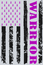 Fibromyalgia Lupus Warrior Black - STK01979