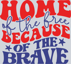 Home Of The Free Because Of The Brave 1 - STK02781