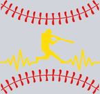Baseball Heartbeat - STK00404
