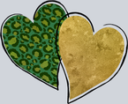 Lucky St Patricks Day Hearts - STK03908