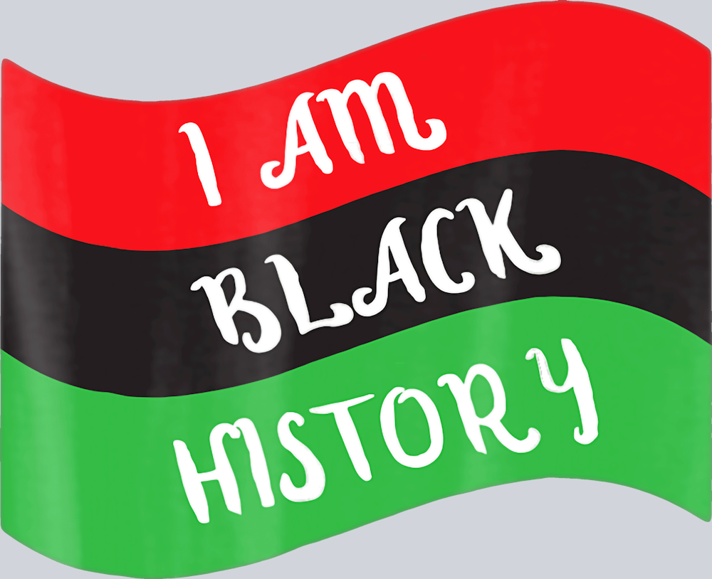 I Am Black History Flag - STK02863