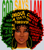 God Says I Am Black - STK02374