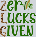 Lucky Zero Lucks Given - STK03916