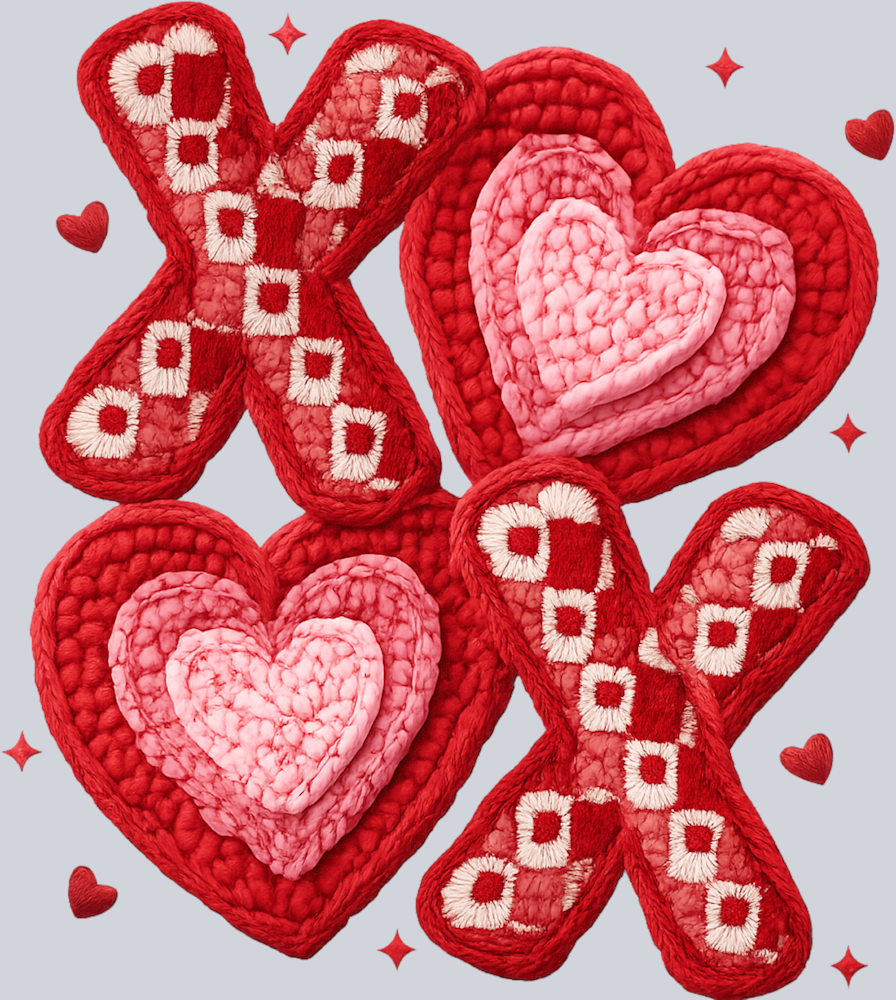 XOXO Faux Yarn 2 - STK07689