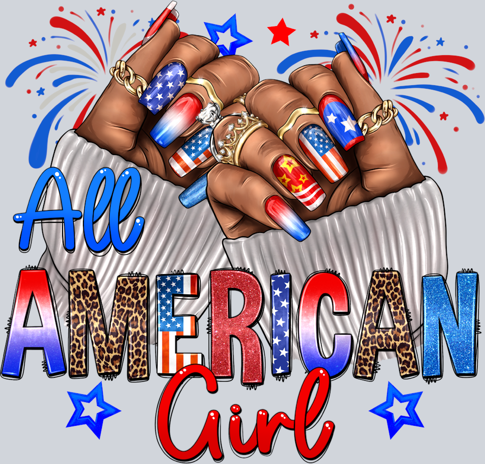 All American Girl Nails - STK00098