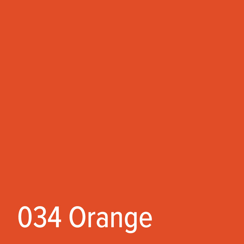 034 Orange - Adhesive Vinyl | Oracal 651 - Atlanta Vinyl